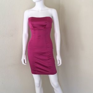 Bebe Satin Dress